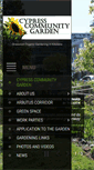 Mobile Screenshot of cypresscommunitygarden.ca