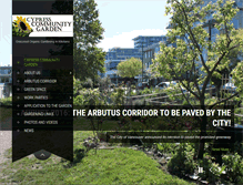 Tablet Screenshot of cypresscommunitygarden.ca